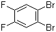 1,2-Dibromo-4,5-difluorobenzene molecular structure (CAS 64695-78-9)