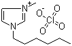 CAS # 648424-43-5, 1-Hexyl-3-methylimidazolium perchlorate, 3-Hexyl-1-methyl-1H-imidazolium perchlorate