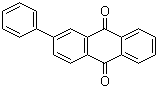 2-苯基蒽醌分子结构 (CAS 6485-97-8)