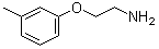 2-(3-Methylphenoxy)ethylamine molecular structure (CAS 6487-99-6)