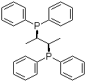 (2S,3S)-(-)-双(二苯基膦)丁烷分子结构 (CAS 64896-28-2)