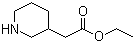 structure of CAS# 64995-88-6, Ethyl piperidin-3-ylacetate