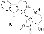structure of CAS# 65-19-0, Yohimbine hydrochloride