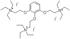 structure of CAS# 65-29-2, 加拉碘铵