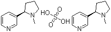 structure of CAS# 65-30-5, Nicotine sulfate