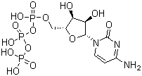 structure of CAS# 65-47-4, Cytidine 5'-(tetrahydrogen triphosphate)