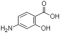 4-氨基水杨酸分子结构 (CAS 65-49-6)