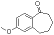 2-甲氧基苯并环庚-5-酮分子结构 (CAS 6500-65-8)