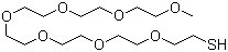 structure of CAS# 651042-82-9, 2,5,8,11,14,17,20-Heptaoxadocosane-22-thiol