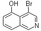 structure of CAS# 651310-41-7, 4-Bromo-5-isoquinolinol