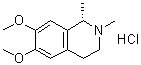(-)-卡乃津盐酸盐分子结构 (CAS 65140-22-9)