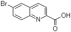 structure of CAS# 65148-10-9, 6-Bromoquinoline-2-carboxylic acid