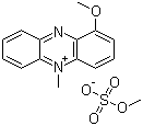 1-甲氧基-5-甲基吩嗪鎓硫酸甲酯盐分子结构 (CAS 65162-13-2)