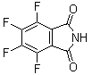 structure of CAS# 652-11-9, 4,5,6,7-Tetrafluoro-1H-isoindole-1,3(2H)-dione