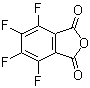 3,4,5,6-四氟苯酐分子结构 (CAS 652-12-0)