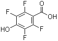 4-羟基-四氟苯甲酸分子结构 (CAS 652-34-6)