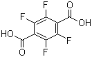 structure of CAS# 652-36-8, Tetrafluoroterephthalic acid