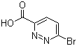 6-溴哒嗪-3-羧酸分子结构 (CAS 65202-51-9)