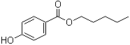 structure of CAS# 6521-29-5, Pentyl 4-hydroxybenzoate