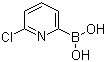 structure of CAS# 652148-90-8, 6-Chloropyridine-2-boronic acid