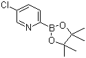 structure of CAS# 652148-93-1, 5-Chloropyridine-2-boronic acid pinacol ester