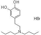 CAS 登录号：65273-67-8, 4-[2-(二丁基氨基)乙基]-1,2-苯二酚氢溴酸盐