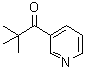 3-Trimethylacetylpyridine molecular structure (CAS 65321-29-1)