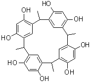 2,8,14,20-Tetramethylcalix[4]resorcinarene molecular structure (CAS 65338-98-9)