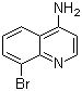 structure of CAS# 65340-75-2, 4-Amino-8-bromoquinoline