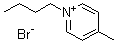 structure of CAS# 65350-59-6, 1-Butyl-4-methylpyridinium bromide