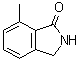 7-甲基-2,3-二氢异吲哚-1-酮分子结构 (CAS 65399-02-2)