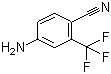 structure of CAS# 654-70-6, 4-Amino-2-(trifluoromethyl)benzonitrile