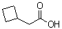 structure of CAS# 6540-33-6, Cyclobutaneacetic acid