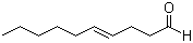 structure of CAS# 65405-70-1, (E)-Dec-4-enal