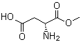 structure of CAS# 65414-78-0, D-Aspartic acid 1-methyl ester