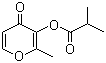 structure of CAS# 65416-14-0, Maltol isobutyrate