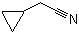 structure of CAS# 6542-60-5, Cyclopropylacetonitrile