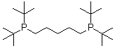 structure of CAS# 65420-68-0, 1,5-双(二叔丁基膦基)戊烷