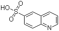 structure of CAS# 65433-95-6, 6-Quinolinesulfonic acid