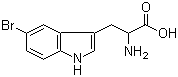 structure of CAS# 6548-09-0, 5-Bromotryptophan
