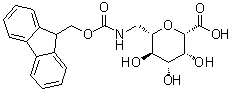 CAS # 655246-28-9, 2,6-Anhydro-7-deoxy-7-[[(9H-fluoren-9-ylmethoxy)carbonyl]amino]-L-glycero-L-galacto-heptonic acid