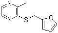 structure of CAS# 65530-53-2, 2-Furfurylthio-3-methylpyrazine