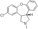 阿塞那平分子结构 (CAS 65576-45-6)