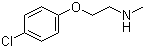 [2-(4-氯苯氧基)乙基](甲基)胺分子结构 (CAS 65686-13-7)