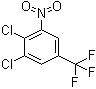 3,4-二氯-5-硝基三氟甲苯分子结构 (CAS 657-02-3)