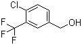 structure of CAS# 65735-71-9, 4-Chloro-3-trifluoromethylbenzyl alcohol