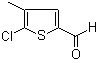 5-氯-4-甲基噻吩-2-甲醛分子结构 (CAS 65782-04-9)