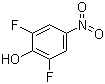 structure of CAS# 658-07-1, 2,6-Difluoro-4-nitrophenol