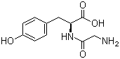甘氨酰-L-酪氨酸分子结构 (CAS 658-79-7)