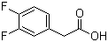 structure of CAS# 658-93-5, 3,4-二氟苯乙酸